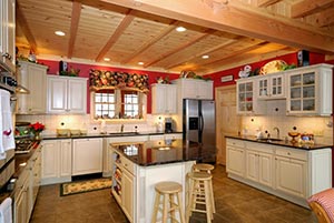 Country kitchen Granite kitchen - Ohio Columbus granite and Quartz Countertops
